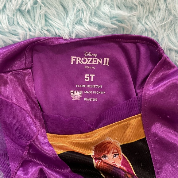 Frozen 2 Princess Anna Play ConditionDress Girls 5T - Picture 5 of 8